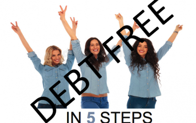 5 Steps to Getting Out of Debt and Staying Out of Debt