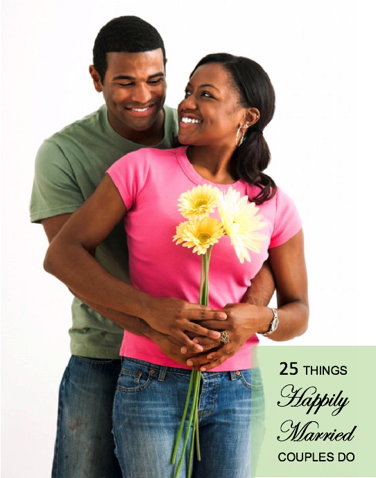 25 Things Happily Married Couples Do