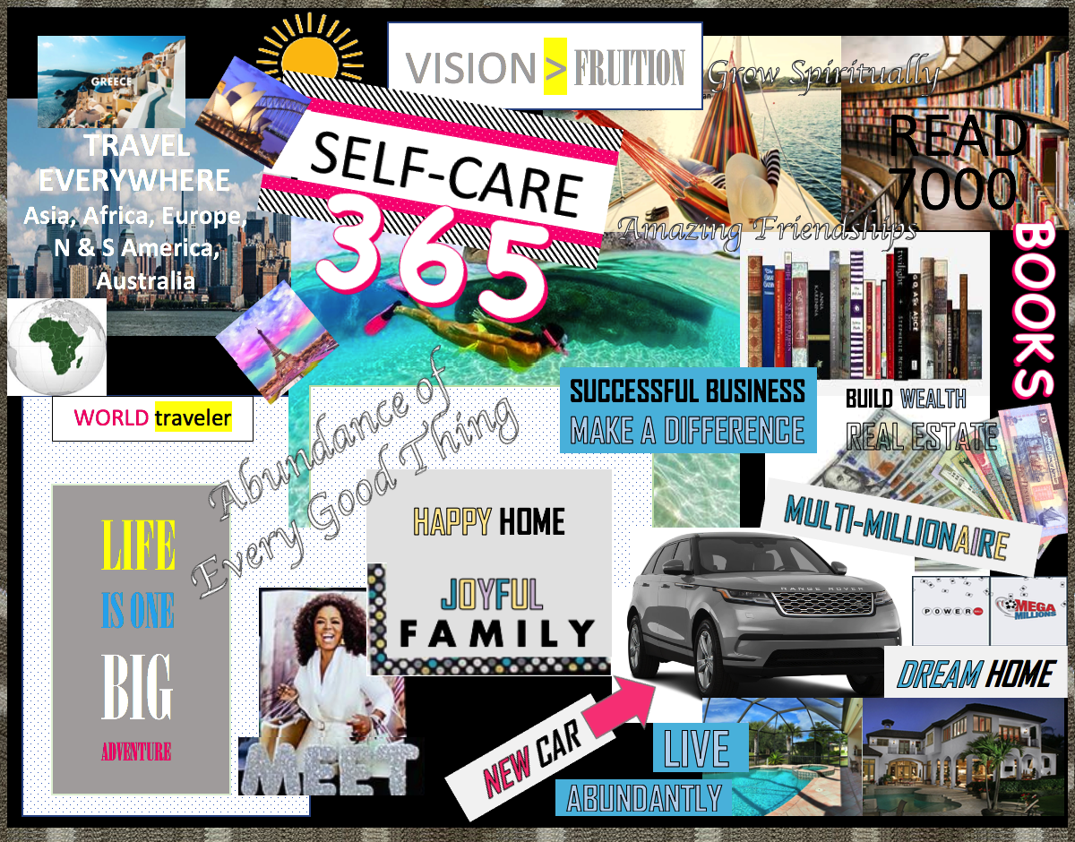 How to Create a Vision Board and Bring Your Vision to Fruition